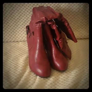 Red boots